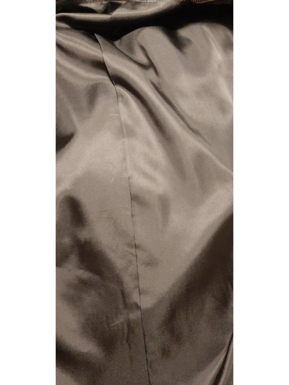 I Italian Soft Mens Suit Jacket 48R Black & Gray Pinpoint Pattern - Picture 13 of 13